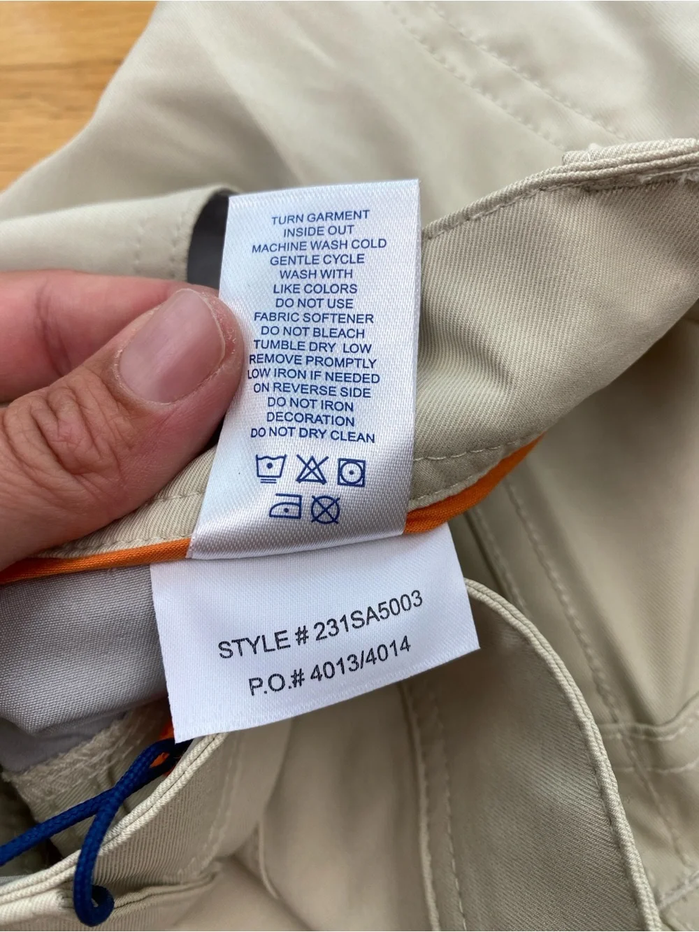 NWT Stitch's Britches Heston Five Pocket Performance Golf Pants Oyster 32x32